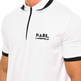 Karl Lagerfeld Polo korte mouw 745081 man Wit