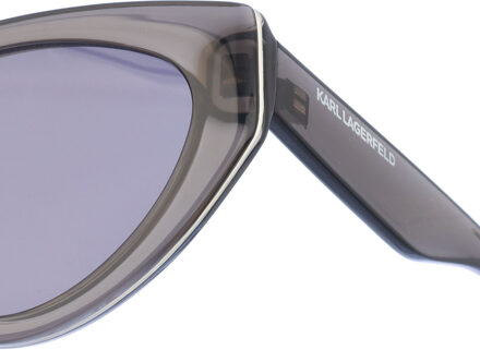 Karl Lagerfeld Schmetterlingsförmige Acetat-Sonnenbrille KL6100S Damen Zwart