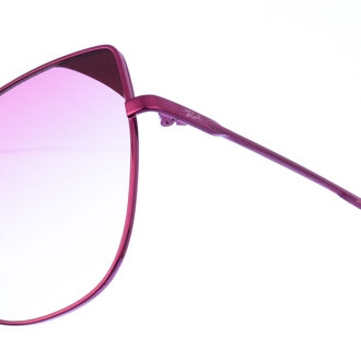 Karl Lagerfeld Schmetterlingsförmige Metallsonnenbrille KL341S Damen Fuchsia