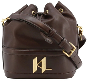 Karl Lagerfeld Shoulder Bags Karl Lagerfeld , Brown , Dames - ONE Size