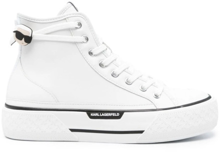 Karl Lagerfeld Stijlvolle Sneakers voor Mannen en Vrouwen Karl Lagerfeld , White , Dames - 40 EU