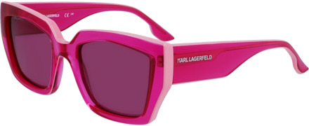 Karl Lagerfeld Stijlvolle zonnebril Kl6143S Karl Lagerfeld , Pink , Dames - 53 MM