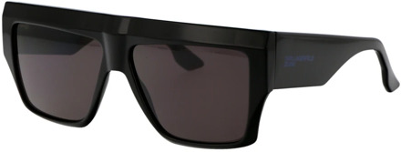 Karl Lagerfeld Stijlvolle zonnebril met Kls6148S ontwerp Karl Lagerfeld , Black , Unisex - 57 MM