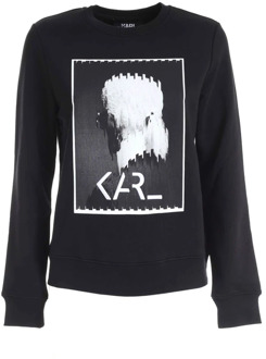 Karl Lagerfeld Sweatshirt Hoodies Karl Lagerfeld , Black , Dames - L,M,S,Xs