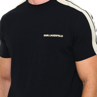 Karl Lagerfeld T-shirt korte mouw 755060 man - maat Zwart