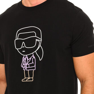 Karl Lagerfeld T-shirt korte mouw 755400 man - maat Zwart