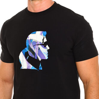Karl Lagerfeld T-shirt korte mouw 755404 man Zwart