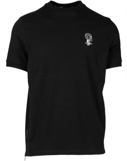 Karl Lagerfeld T-Shirts Karl Lagerfeld , Black , Heren - XL
