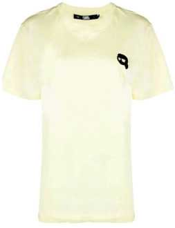 Karl Lagerfeld T-shirts Karl Lagerfeld , Yellow , Dames - L,M,S