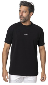 Karl Lagerfeld Zwart Logo T-shirt Korte Mouw Stretch Karl Lagerfeld , Black , Heren - 2Xl,L,M,S,3Xl