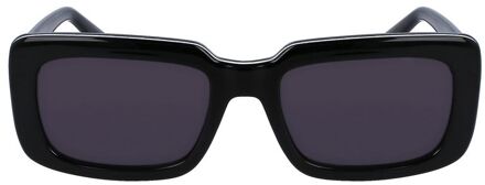 Karl Lagerfeld Zwarte Geïntjekte Zonnebril