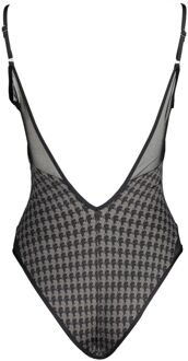 Karl Lagerfeld Zwemkleding Doorzichtig Grijs - XS
