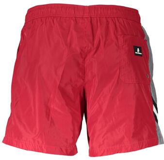 Karl Lagerfeld Zwemshorts met Streepdetail Rood