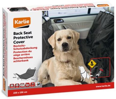 Karlie Hondendeken Auto - Achterbank - Zwart - 220x150 cm
