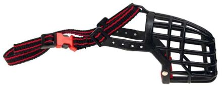 Karlie Muilkorf Hond - Maat 4 - Zwart - Kunststof - S/M