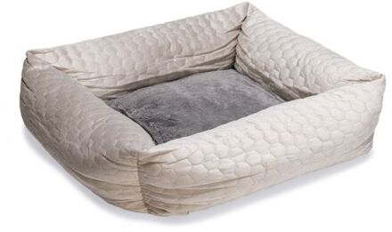 Karlie Velvet - Hondenmand - Beige - 55x50x20cm - Klein