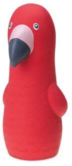 Karlie Vogel - Knuffel - Hondenspeelgoed - Rood - 10x9x19,5 cm