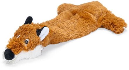 Karlie Vos - Knuffel - Hondenspeelgoed - Bruin - 30 cm