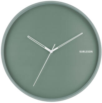 Karlsson Hue Wandklok Ø 40 cm Groen