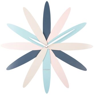 Karlsson Wall Clock Bloom Multicolor