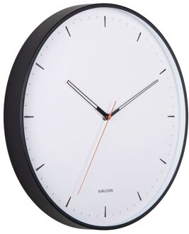 Karlsson Wall Clock Calm Zwart