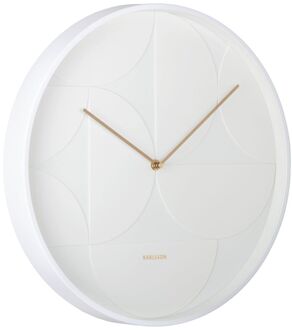 Karlsson Wall Clock Echelon Circular Wit