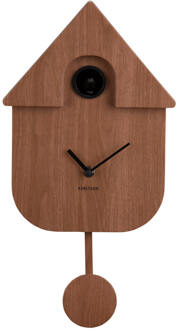 Karlsson Wall Clock Modern Cuckoo Bruin