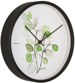 Karlsson Wandklok Botanical Eucalyptus - Jungle groen- Ø26cm