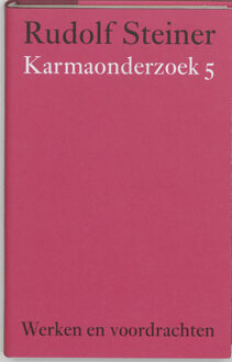 Karmaonderzoek / 5 - Boek Rudolf Steiner (9060385330)