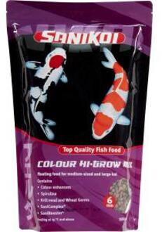 Karpervoer Sanikoi Colour Hi-Grow Mix 6 mm 3 liter Multikleur