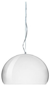 Kartell Small FL/Y Hanglamp - Chroom