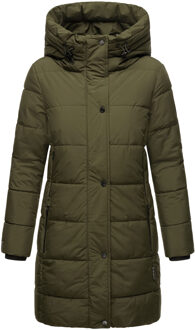 Karumikoo XVI damesjas – warm, stijlvol & met capuchon Groen - 2XL