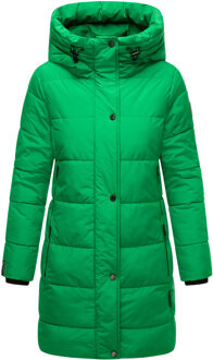 Karumikoo XVI damesjas – warm, stijlvol & met capuchon - maat S Groen