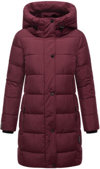 Karumikoo XVI damesjas – warm, stijlvol & met capuchon Rood - 2XL