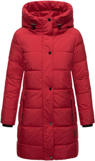 Karumikoo XVI damesjas – warm, stijlvol & met capuchon Rood - L