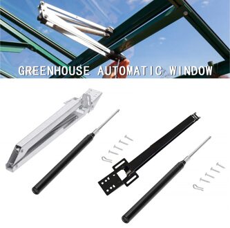Kas Automatische Venster Opener Solar Warmtegevoelige Autovent Vent Opener Onderhoudt Beste Temperatuur Landbouw Tuin zwart