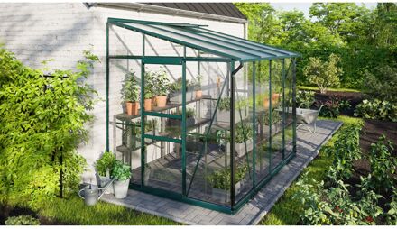 Kas Ida 5200 - Veiligheidsglas 3mm + Polycarbonaat 6mm - Smaragd - 262x201x221cm