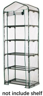 Kas Tuin Planten Bloem Pvc Cover Balkon Tuin Corrosiebestendig Waterdicht Anti-Uv Plant Cover 187 49 69cm