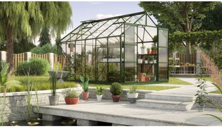 Kas Uranus 9900 - Veiligheidsglas 3mm - Smaragd - 257x383x248cm