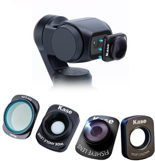 Kase ND2-400 Variable ND Neutral Density Filter/Wide Angle Lens/Macro Lens/Fisheye Lens for DJI OSMO Pocket Handheld Camera
