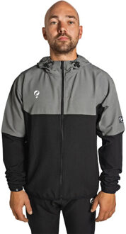 Kasius active trainingsjack zwart/grijs/wit - XXL