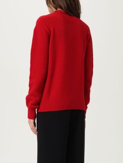 Kasjmier Ronde Hals Trui Klaproos