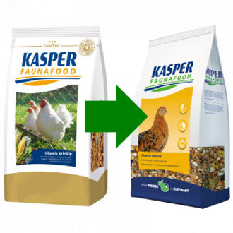 KASPER FAUNAFOOD Goldline Vitamix Krielkip - Kippenvoer - 3 kg