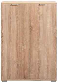 Kast Alaska - Eikenkleur - 101x71x35 Cm - Spaanplaat - Bruin