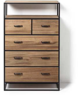 Kast Charlie met 5 laden - 110x70x40 cm