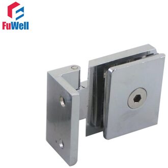 Kast Kast Muur om Glas Deur Scharnieren Pivot Klem Fit 5-8mm Dikte Douche Glas Scharnier Clip