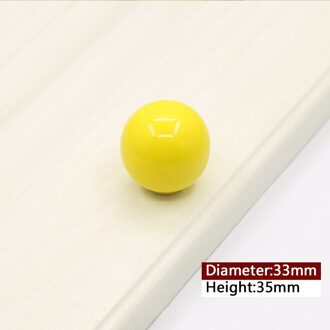 Kast Knoppen Keramische Kastdeur Pull Candy Kleur Kast Kledingkast Lade Bal Ronde Single-Gat Pull Hand Lade Handvat 03