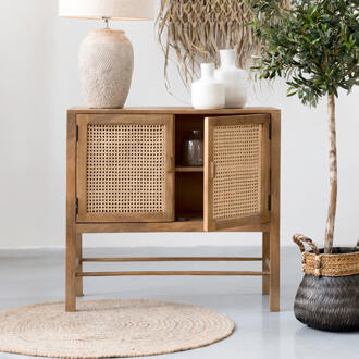 Kast NIPAS - 88x40x84cm - Bruin