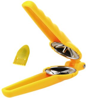 Kastanje Clip Keukengereedschap Notenkraker Sheller Walnoot Clip Moer Opener Cutter Fruit Groente Gereedschap Rvs Thuis Gadget 02geel
