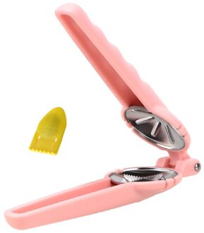 Kastanje Clip Keukengereedschap Notenkraker Sheller Walnoot Clip Moer Opener Cutter Fruit Groente Gereedschap Rvs Thuis Gadget 03roze